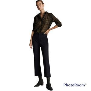 MASSIMO DUTTI STRAIGHT LEG PANTS SZ 10